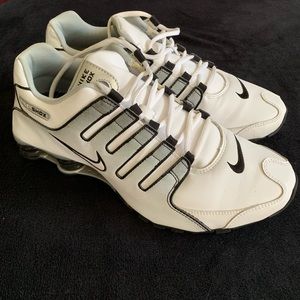 Nike SHOX NZ White/BlackSilver VERY GOOD CONDITION